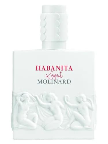 Frasco del perfume Habanita L Esprit de Molinard — fragancia femenino