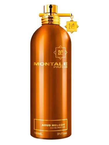 Frasco del perfume Aoud Melody de Montale — fragancia unisex