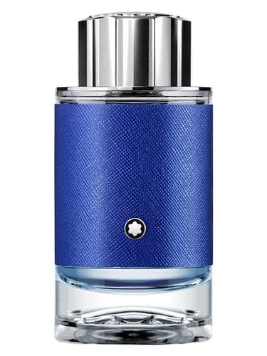 Frasco del perfume Explorer Ultra Blue de Montblanc — fragancia masculino
