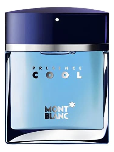 Frasco del perfume Presence Cool de Montblanc — fragancia masculino