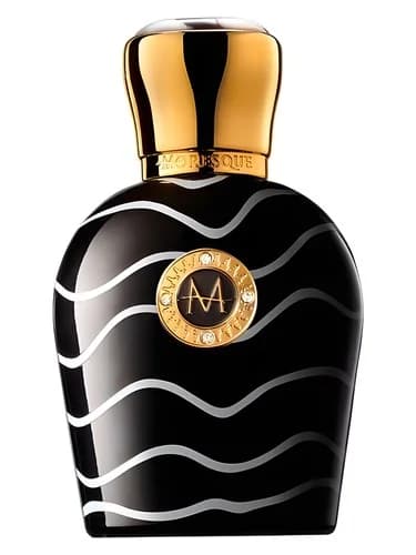 Frasco del perfume Aristoqrati de Moresque — fragancia unisex