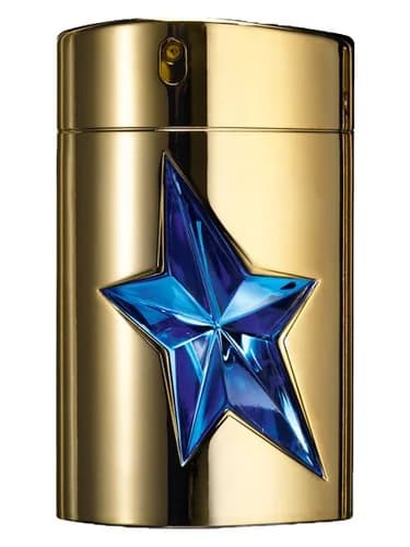 Frasco del perfume A Men Gold Edition de Mugler — fragancia masculino