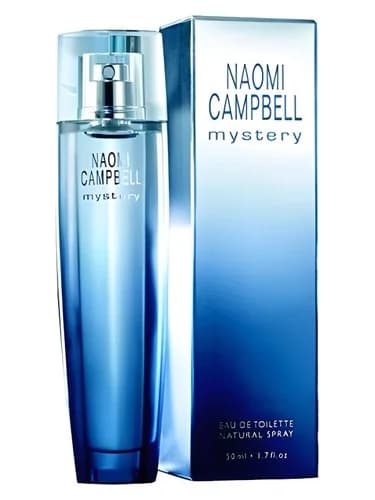 Frasco del perfume Mystery de Naomi Campbell — fragancia femenino