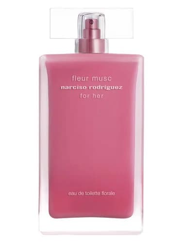 Frasco del perfume For Her Narciso Rodriguez Fleur Musc Eau De Toilette Florale de Narciso Rodriguez — fragancia femenino