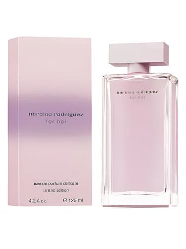 Frasco del perfume Narciso Rodriguez For Her Eau De Perfume Delicate Limited Edition de Narciso Rodriguez — fragancia femenino