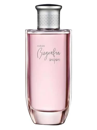 Frasco del perfume Biografia Inspire de Natura — fragancia femenino