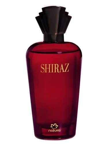Frasco del perfume Shiraz de Natura — fragancia femenino