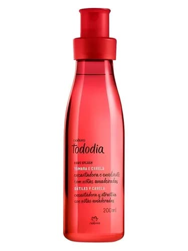 Frasco del perfume Tamara E Canela de Natura — fragancia femenino