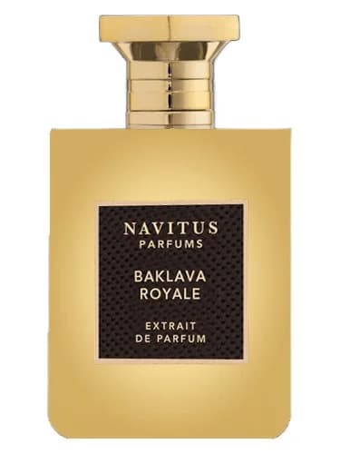 Frasco del perfume Baklava Royale de Navitus Parfums — fragancia unisex