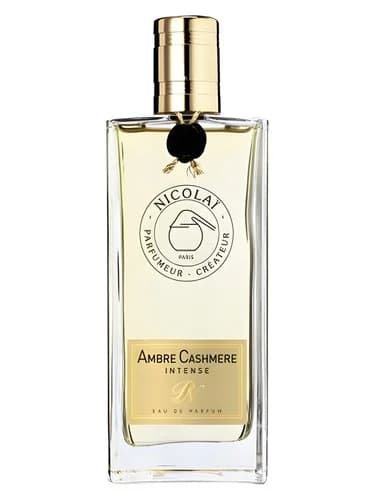 Frasco del perfume Ambre Cashmere Intense de Nicolai Parfumeur Createur — fragancia unisex