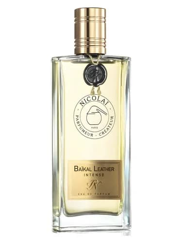 Frasco del perfume Baikal Leather Intense de Nicolai Parfumeur Createur — fragancia unisex