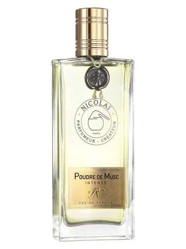 Frasco del perfume Poudre De Musc Intense de Nicolai Parfumeur Createur — fragancia unisex