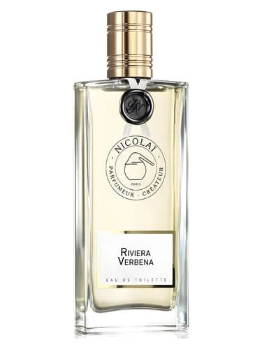 Frasco del perfume Riviera Verbena de Nicolai Parfumeur Createur — fragancia unisex