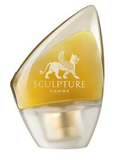 Frasco del perfume Sculpture Homme God S Night de Nikos — fragancia masculino