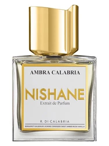 Frasco del perfume Ambra Calabria de Nishane — fragancia unisex