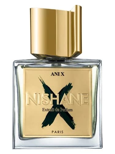 Frasco del perfume Ani X de Nishane — fragancia unisex