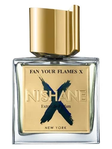 Frasco del perfume Fan Your Flames X de Nishane — fragancia unisex