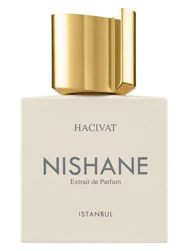 Frasco del perfume Hacivat de Nishane — fragancia unisex