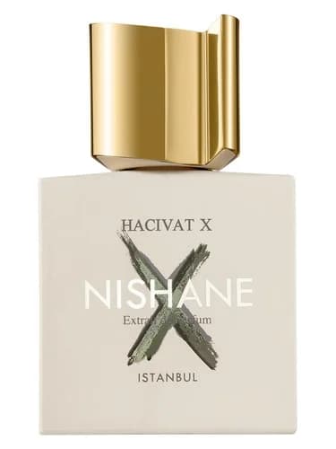 Frasco del perfume Hacivat X de Nishane — fragancia unisex