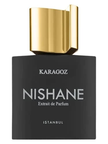 Frasco del perfume Karagoz de Nishane — fragancia unisex