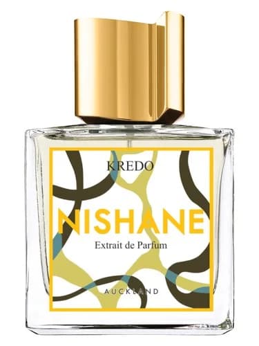 Frasco del perfume Kredo de Nishane — fragancia unisex