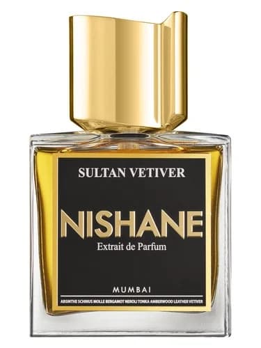 Frasco del perfume Sultan Vetiver de Nishane — fragancia unisex