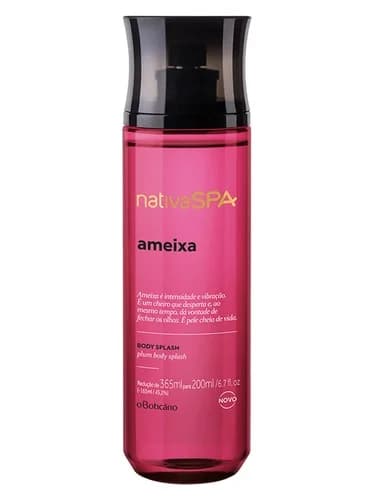 Frasco del perfume Ameixa de O Boticario — fragancia femenino