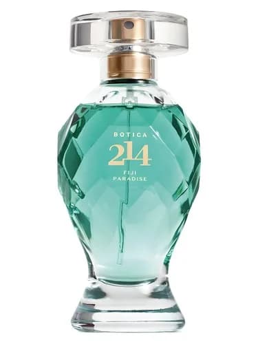 Frasco del perfume Botica 214 Fiji Paradise de O Boticario — fragancia femenino