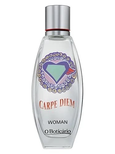 Frasco del perfume Carpe Diem de O Boticario — fragancia femenino