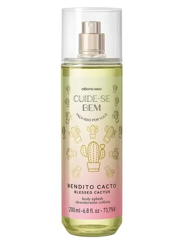 Frasco del perfume Cuide Se Bem Bendito Cacto de O Boticario — fragancia femenino