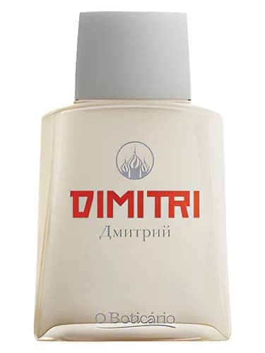Frasco del perfume Dimitri de O Boticario — fragancia masculino