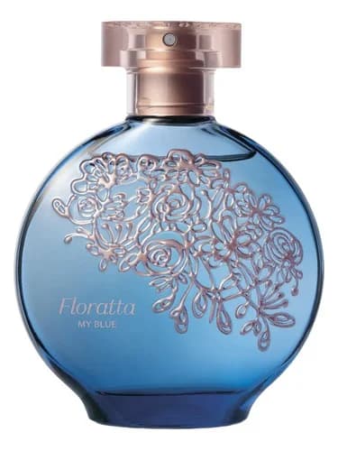 Frasco del perfume Floratta My Blue de O Boticario — fragancia femenino