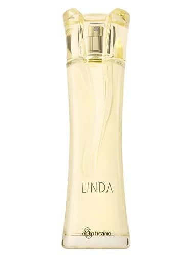 Frasco del perfume Linda de O Boticario — fragancia femenino