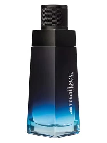 Frasco del perfume Malbec Ultra Bleu de O Boticario — fragancia masculino