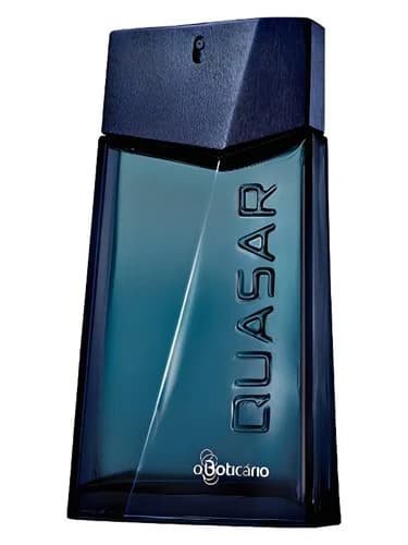 Frasco del perfume Quasar Quest de O Boticario — fragancia masculino