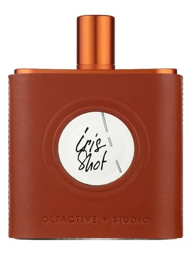 Frasco del perfume Iris Shot de Olfactive Studio — fragancia unisex