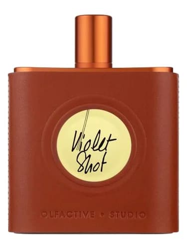 Frasco del perfume Violet Shot de Olfactive Studio — fragancia unisex