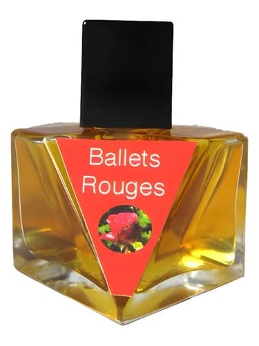 Frasco del perfume Ballets Rouges de Olympic Orchids Artisan Perfumes — fragancia femenino