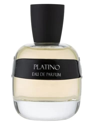 Frasco del perfume Platino de Omnia Profumi — fragancia unisex