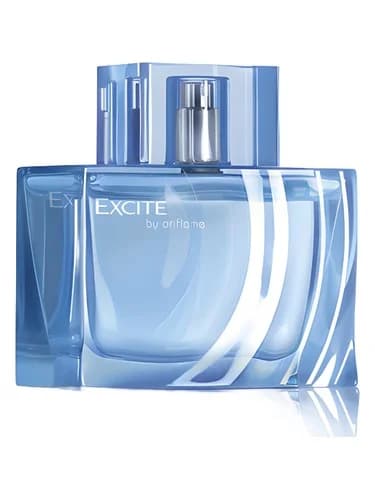 Frasco del perfume Excite de Oriflame — fragancia masculino