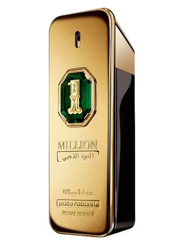 Frasco del perfume 1 Million Golden Oud de Paco Rabanne — fragancia masculino