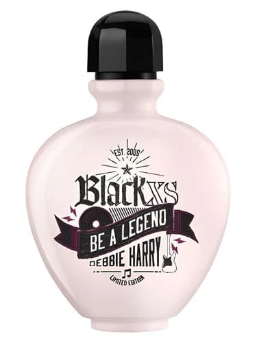 Frasco del perfume Black Xs Be A Legend Debbie Harry de Paco Rabanne — fragancia femenino