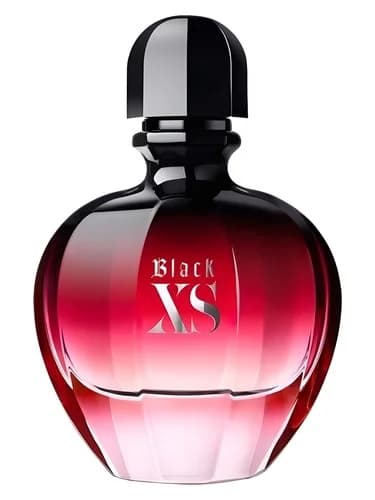 Frasco del perfume Black Xs For Her Eau De Parfum de Paco Rabanne — fragancia femenino