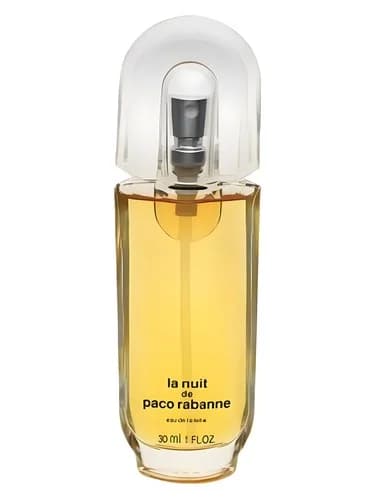 Frasco del perfume La Nuit de Paco Rabanne — fragancia femenino