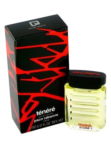 Frasco del perfume Tenere de Paco Rabanne — fragancia masculino