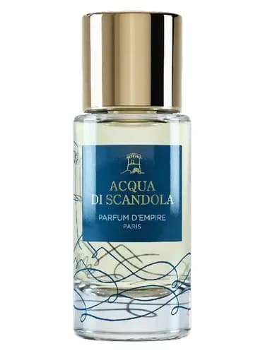 Frasco del perfume Acqua Di Scandola de Parfum D Empire — fragancia unisex
