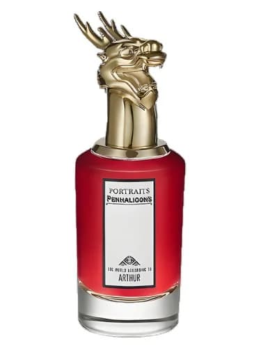 Frasco del perfume The World According To Arthur de Penhaligon S — fragancia unisex