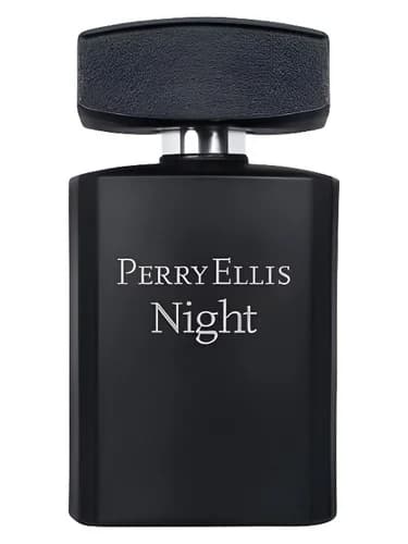 Frasco del perfume Night de Perry Ellis — fragancia masculino
