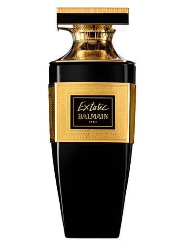 Frasco del perfume Extatic Intense Gold de Pierre Balmain — fragancia femenino