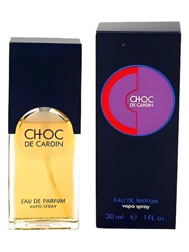 Frasco del perfume Choc De Cardin de Pierre Cardin — fragancia femenino